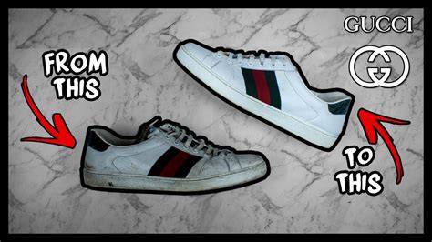 gucci bambi silver web shoes how to clean|Gucci shoes how to store.